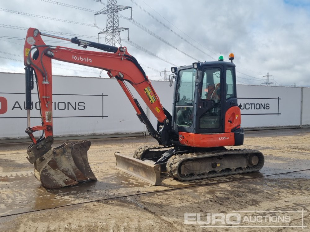 2019 Kubota U55-4 - Mini excavator: picture 1 2019 Kubota U55-4 - Mini excavator: picture 1