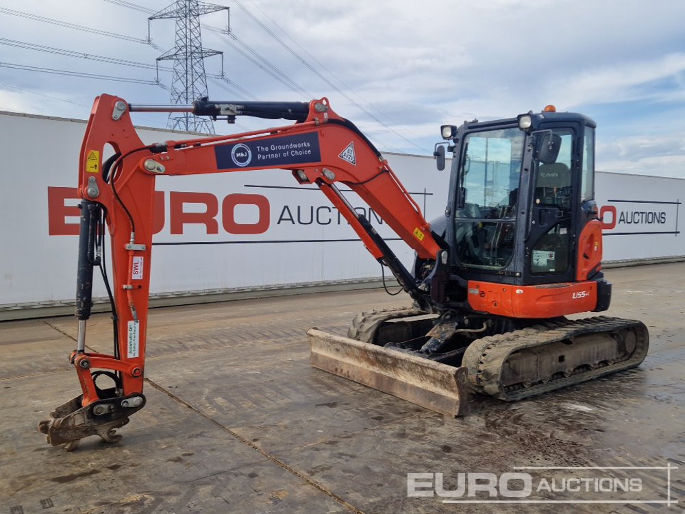 2019 Kubota U55-4 - Mini excavator: picture 1 2019 Kubota U55-4 - Mini excavator: picture 1