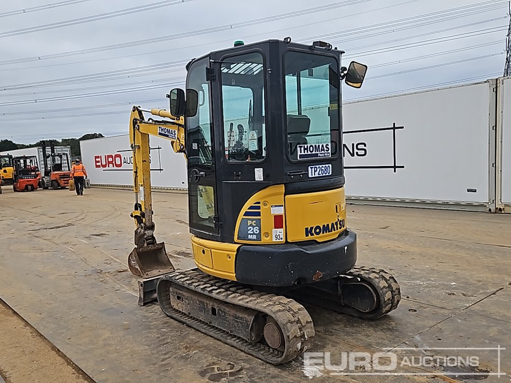 2020 Komatsu PC26MR-3 - Mini excavator: picture 3 2020 Komatsu PC26MR-3 - Mini excavator: picture 3