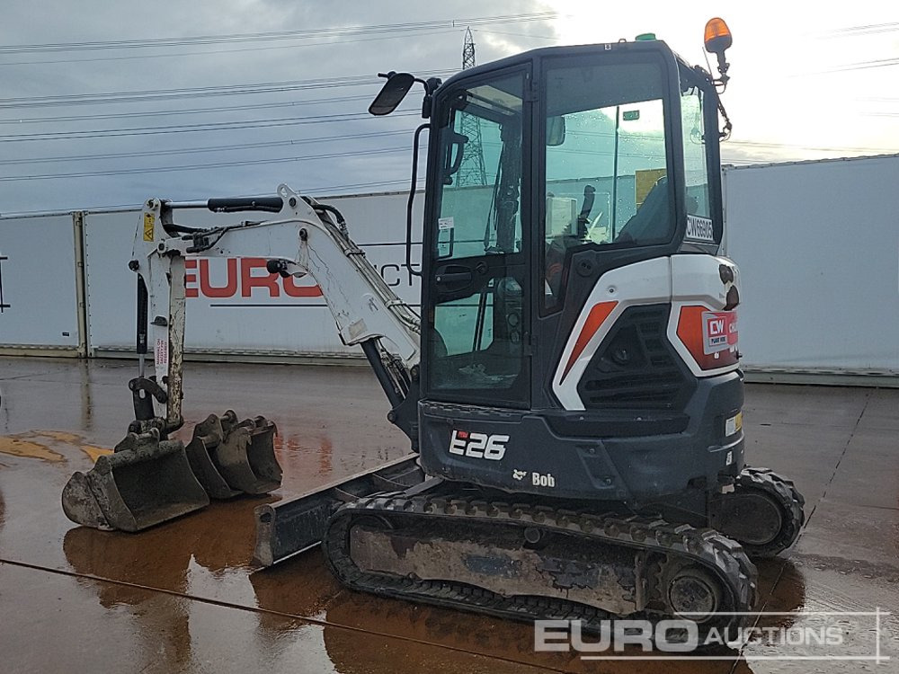 2021 Bobcat E26 - Mini excavator: picture 3 2021 Bobcat E26 - Mini excavator: picture 3