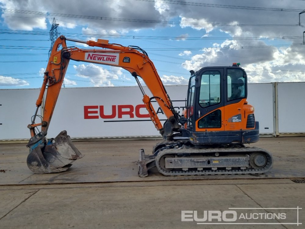 2021 Doosan DX85R-3 - Mini excavator: picture 2 2021 Doosan DX85R-3 - Mini excavator: picture 2