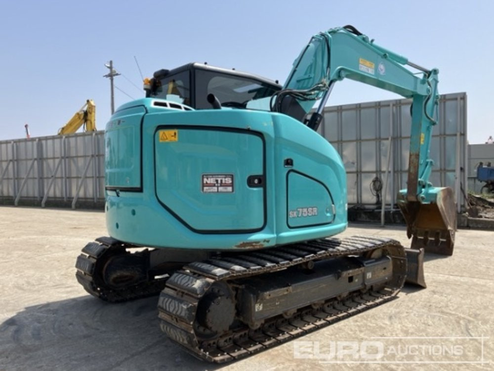 Mini excavator 2021 Kobelco SK75SR-7: picture 12