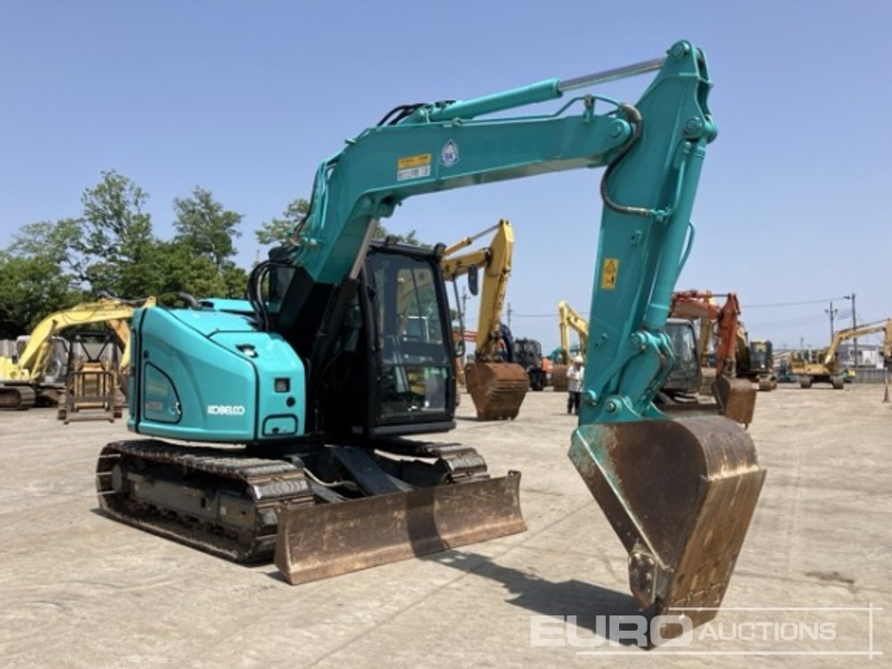 Mini excavator 2021 Kobelco SK75SR-7: picture 13