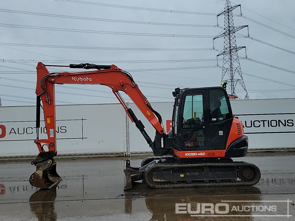 2021 Kubota KX080-4A2 - Mini excavator: picture 2 2021 Kubota KX080-4A2 - Mini excavator: picture 2