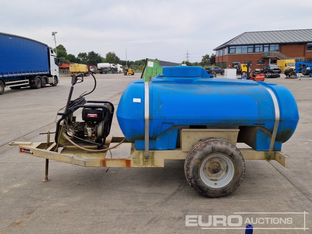 2021 Trailer Engineering Single Axle Plastic Water Bowser, Yanmar Pressure Washer - Pressure washer: picture 2 2021 Trailer Engineering Single Axle Plastic Water Bowser, Yanmar Pressure Washer - Pressure washer: picture 2