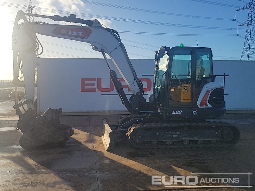 2022 Bobcat E88 - Mini excavator: picture 2 2022 Bobcat E88 - Mini excavator: picture 2