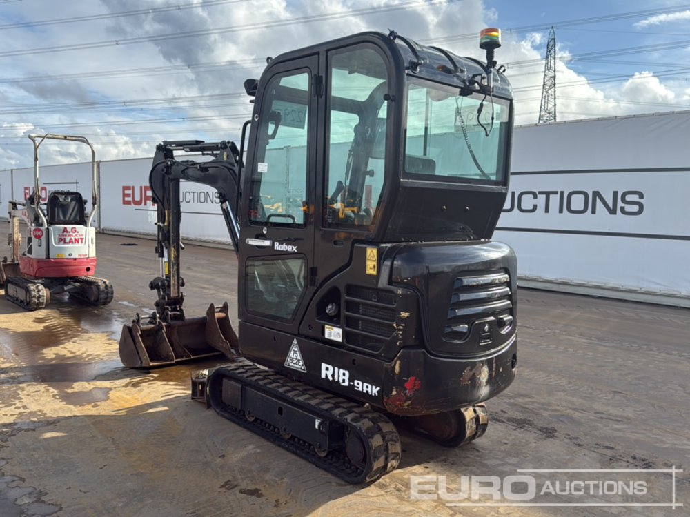 2022 Hyundai R18-9AK - Mini excavator: picture 3 2022 Hyundai R18-9AK - Mini excavator: picture 3