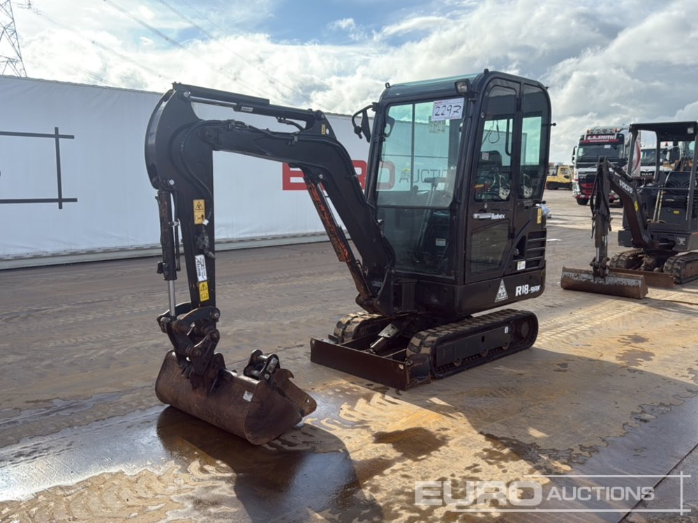 2022 Hyundai R18-9AK - Mini excavator: picture 1 2022 Hyundai R18-9AK - Mini excavator: picture 1