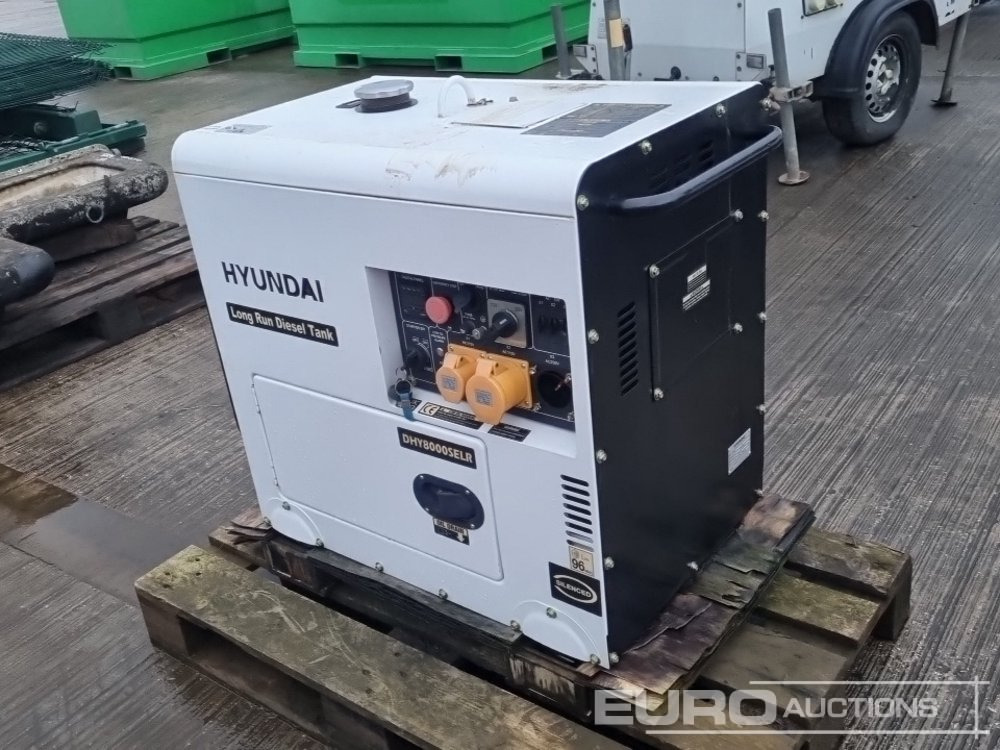 2023 Hyundai DHY8000SELR - Generator set: picture 1 2023 Hyundai DHY8000SELR - Generator set: picture 1