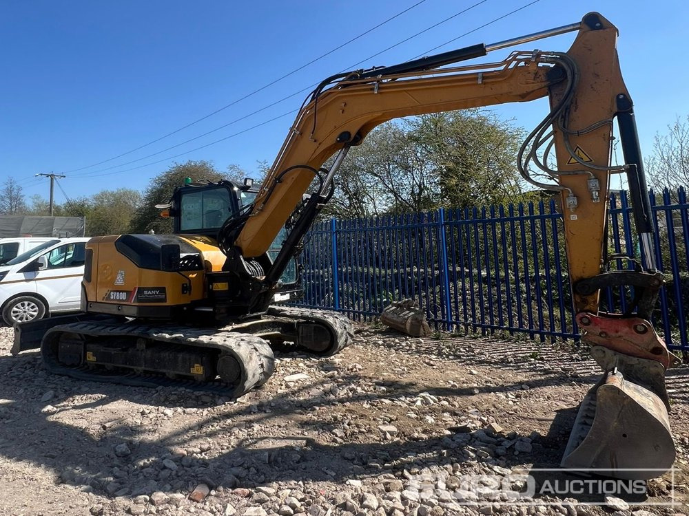 2023 Sany SY80U - Mini excavator: picture 5 2023 Sany SY80U - Mini excavator: picture 5