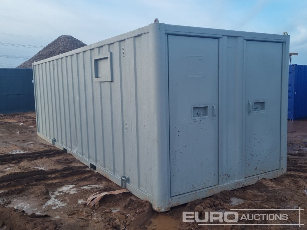 25' x 9' Welfare Unit, MGTP 6kVA Generator (Cannot Be Reconsigned) - Shipping container: picture 2 25' x 9' Welfare Unit, MGTP 6kVA Generator (Cannot Be Reconsigned) - Shipping container: picture 2
