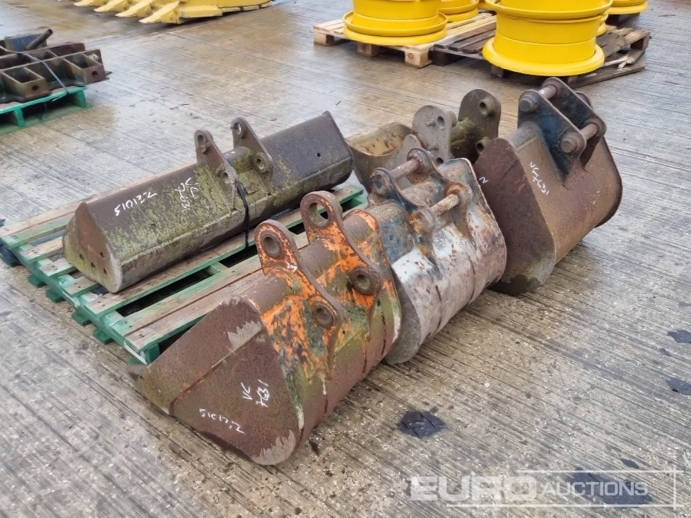 42" Ditching, 24", 24", 20", 12" Digging Bucket 35-40mm Pin to suit Mini Excavator - Bucket: picture 3 42" Ditching, 24", 24", 20", 12" Digging Bucket 35-40mm Pin to suit Mini Excavator - Bucket: picture 3