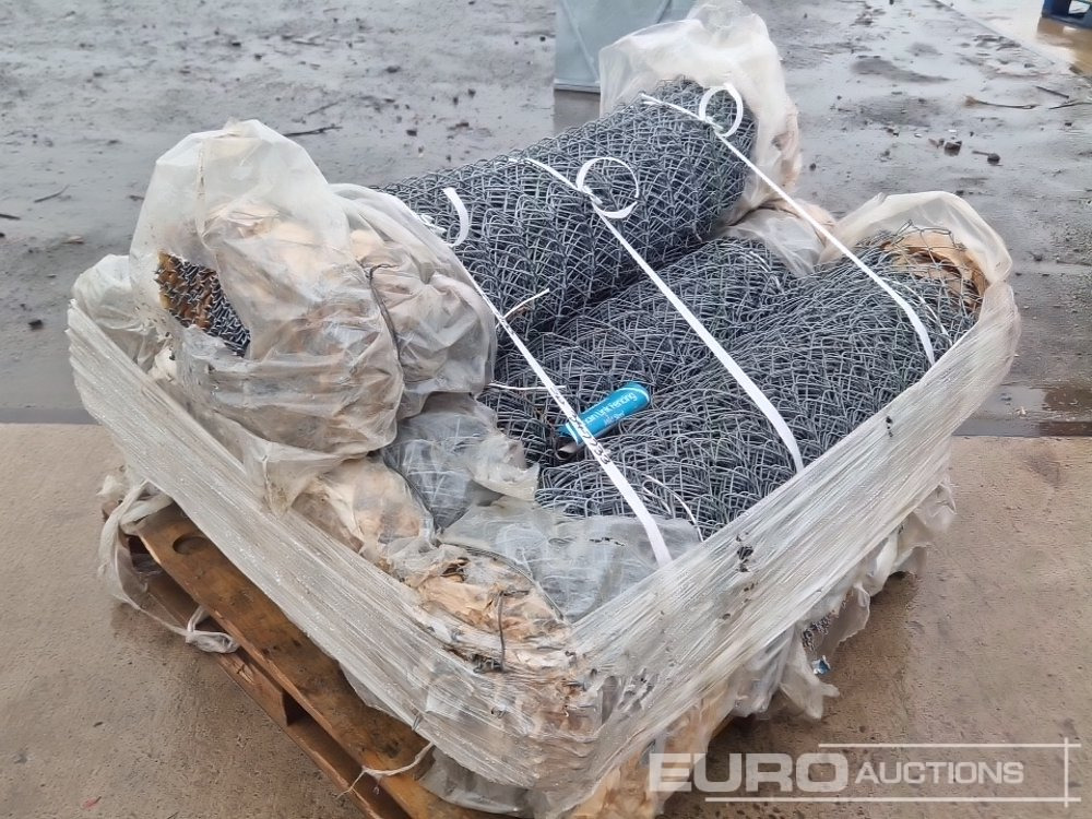 Unused 1200mm Galvanised Chain Link (8 Rolls) - Agricultural machinery: picture 4 Unused 1200mm Galvanised Chain Link (8 Rolls) - Agricultural machinery: picture 4