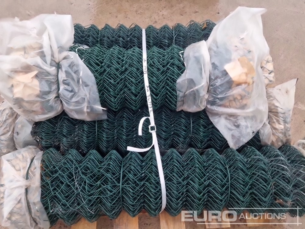 Unused 4' & 3' PVC Coated Chainl Link (4 Rolls) - Agricultural machinery: picture 5 Unused 4' & 3' PVC Coated Chainl Link (4 Rolls) - Agricultural machinery: picture 5