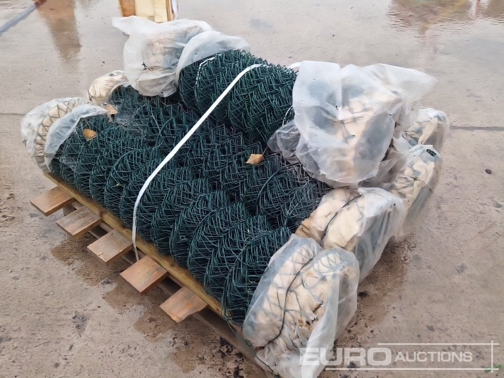 Unused 4' & 3' PVC Coated Chainl Link (4 Rolls) - Agricultural machinery: picture 4 Unused 4' & 3' PVC Coated Chainl Link (4 Rolls) - Agricultural machinery: picture 4