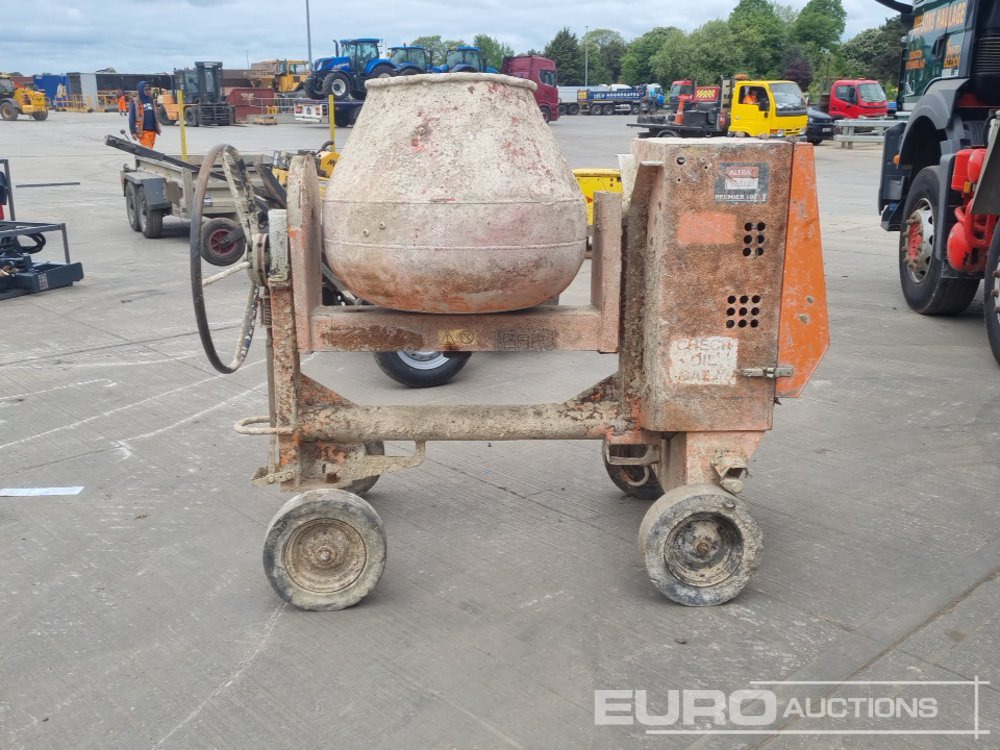 Altrad Diesel Cement Mixer, Yanmar Engine (Spares) - Cement mixer: picture 2 Altrad Diesel Cement Mixer, Yanmar Engine (Spares) - Cement mixer: picture 2