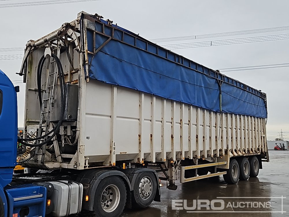 BMI TRAILERS Tri Axle Ejector Trailer, Easy Sheet - Dropside/ Flatbed semi-trailer: picture 1 BMI TRAILERS Tri Axle Ejector Trailer, Easy Sheet - Dropside/ Flatbed semi-trailer: picture 1