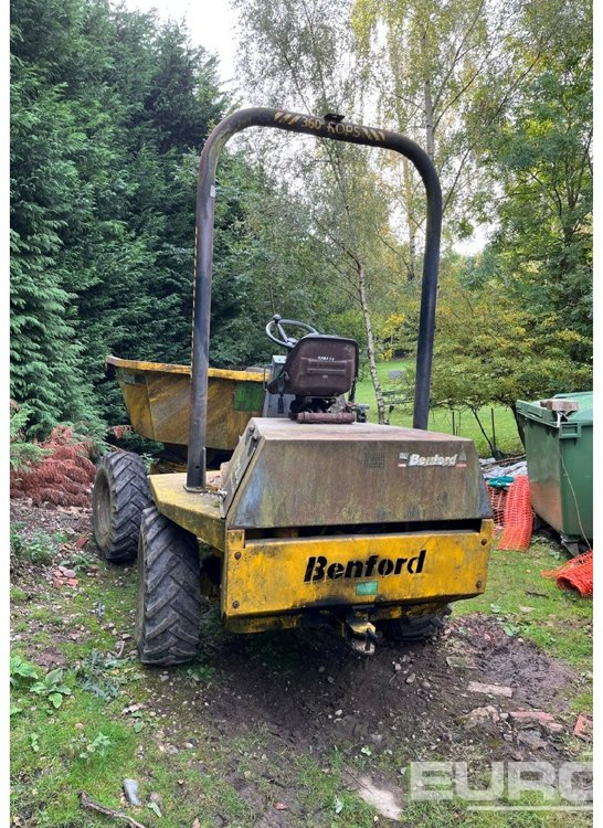 Benford 3 Ton Swivel Skip Dumper, Roll Bar - Mini dumper: picture 3 Benford 3 Ton Swivel Skip Dumper, Roll Bar - Mini dumper: picture 3