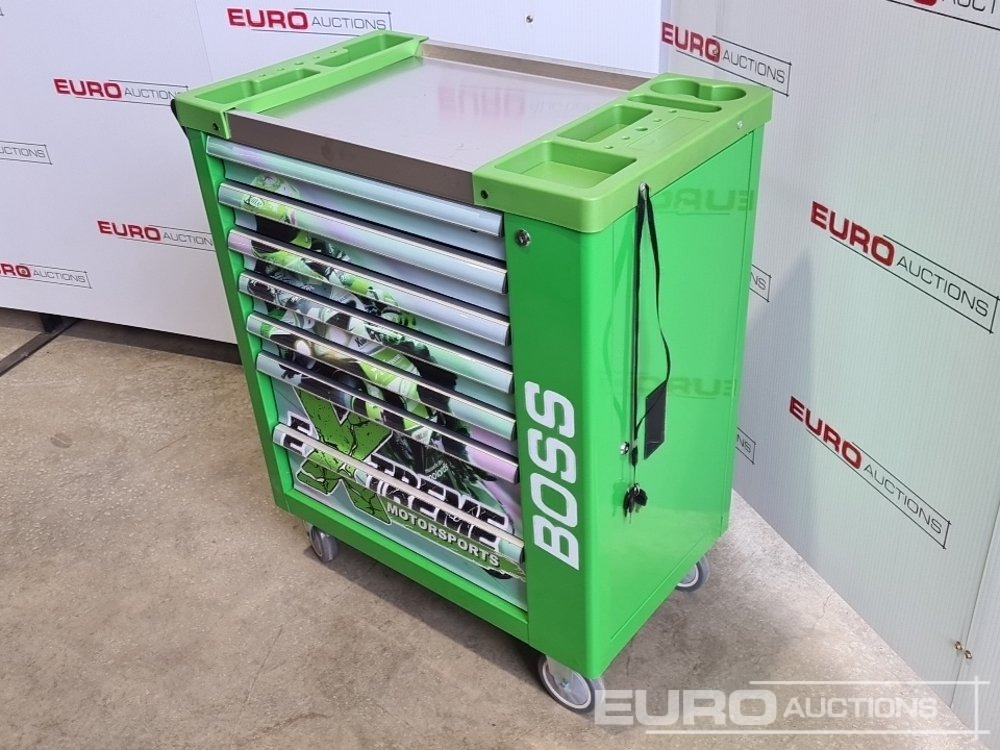 Boss Roller Tool Chest, 7 Drawer, Side Storage Compartment, 258 Piece Tool Set - Garage equipment: picture 1 Boss Roller Tool Chest, 7 Drawer, Side Storage Compartment, 258 Piece Tool Set - Garage equipment: picture 1