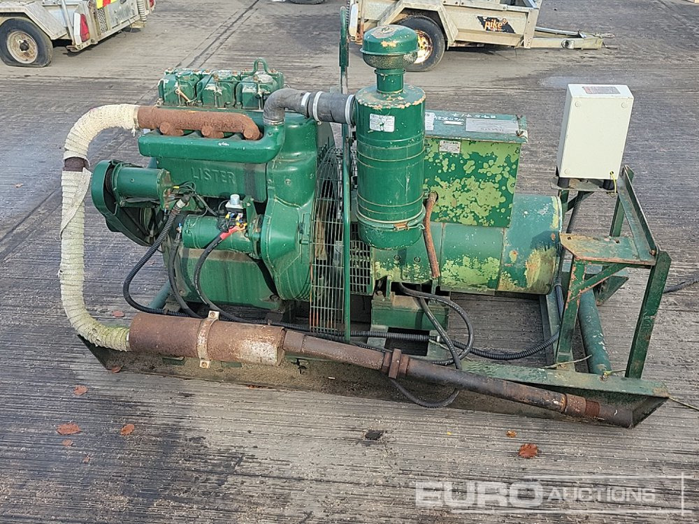 Brush 25kVA Skid Mounted Generator, Lister Engine - Generator set: picture 4 Brush 25kVA Skid Mounted Generator, Lister Engine - Generator set: picture 4