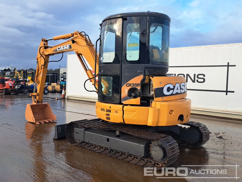 Case CX55B - Mini excavator: picture 3 Case CX55B - Mini excavator: picture 3