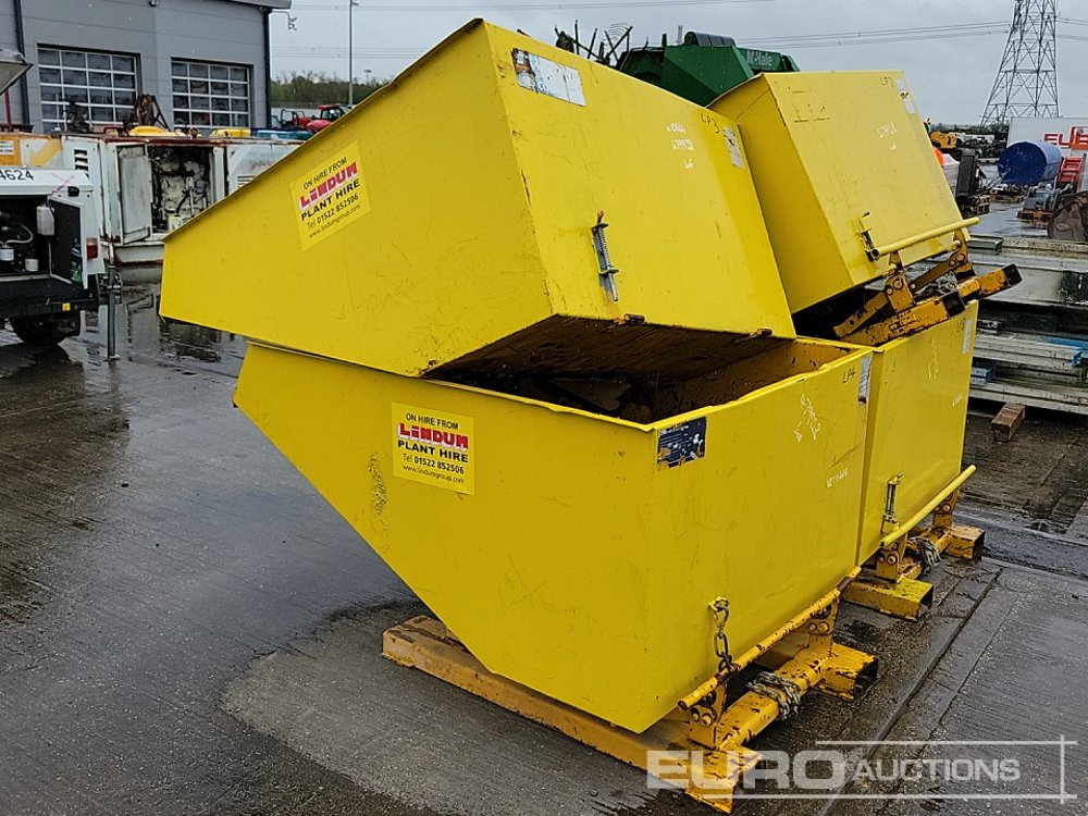 Contact Tipping Skip to suit Forklift (4 of) - Tipping skip: picture 3 Contact Tipping Skip to suit Forklift (4 of) - Tipping skip: picture 3