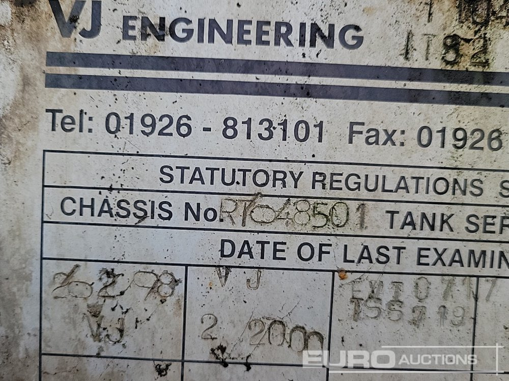 Tanker semi-trailer Crane Freuhauf Tri Axle Tanker Trailer: picture 46