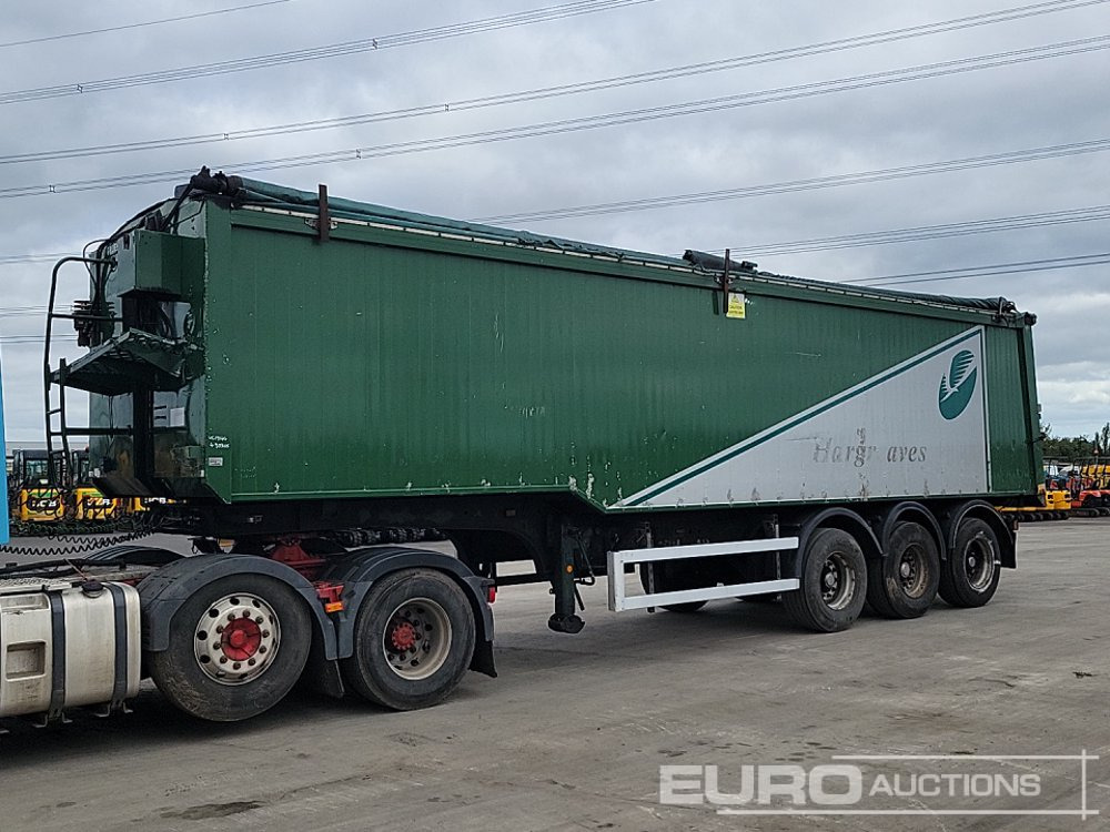 Fruehauf Tri Axle Bulk Tipping Trailer, Easy Sheet - Tipper semi-trailer: picture 1 Fruehauf Tri Axle Bulk Tipping Trailer, Easy Sheet - Tipper semi-trailer: picture 1