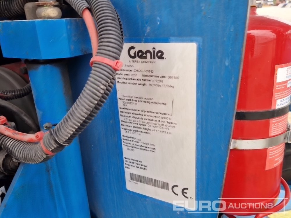 Aerial platform Genie Z45/25: picture 42