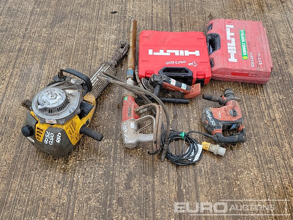 Hilti Hammer Drill (2 of), Hilti Battery Impact Gun, Hilti Battery Grinder, Hycon Hydraulic Core Drill, Wacker Neuson Hand Held Breaker - Construction equipment: picture 4 Hilti Hammer Drill (2 of), Hilti Battery Impact Gun, Hilti Battery Grinder, Hycon Hydraulic Core Drill, Wacker Neuson Hand Held Breaker - Construction equipment: picture 4