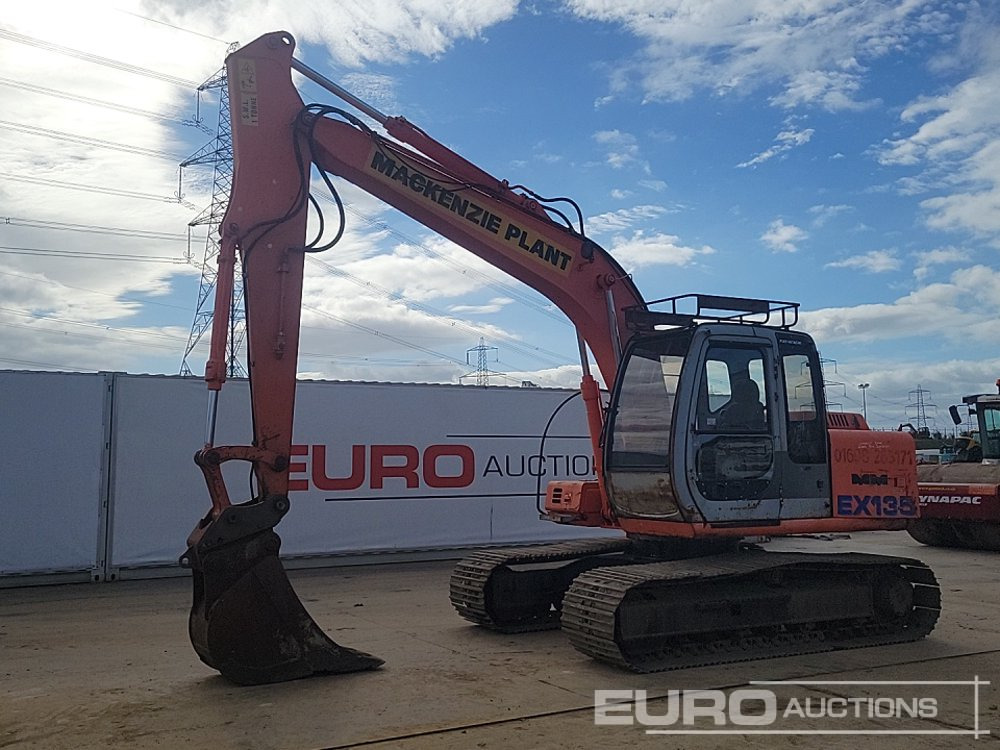 Hitachi EX135 - Crawler excavator: picture 1 Hitachi EX135 - Crawler excavator: picture 1