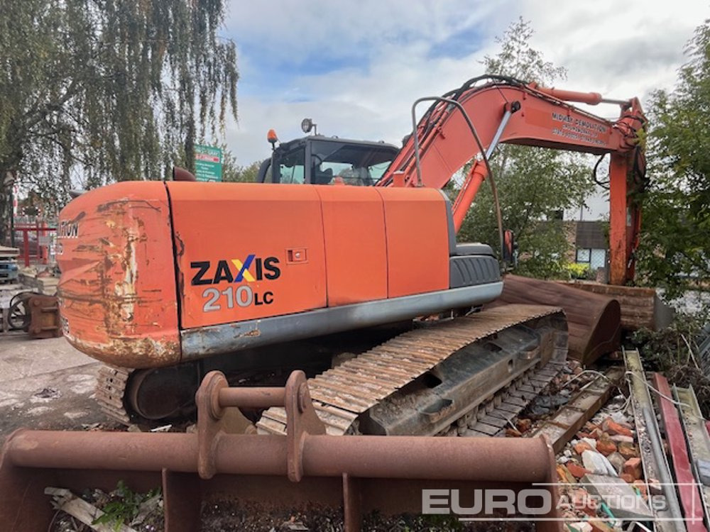 Hitachi ZX210LC-3 - Crawler excavator: picture 4 Hitachi ZX210LC-3 - Crawler excavator: picture 4