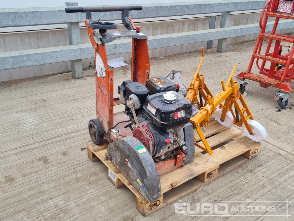 Asphalt machine Husqvarna Walk Behind Petrol Floor Saw, Probst Vacuum Lift & Manhole Cover Lifter (2 of): picture 7