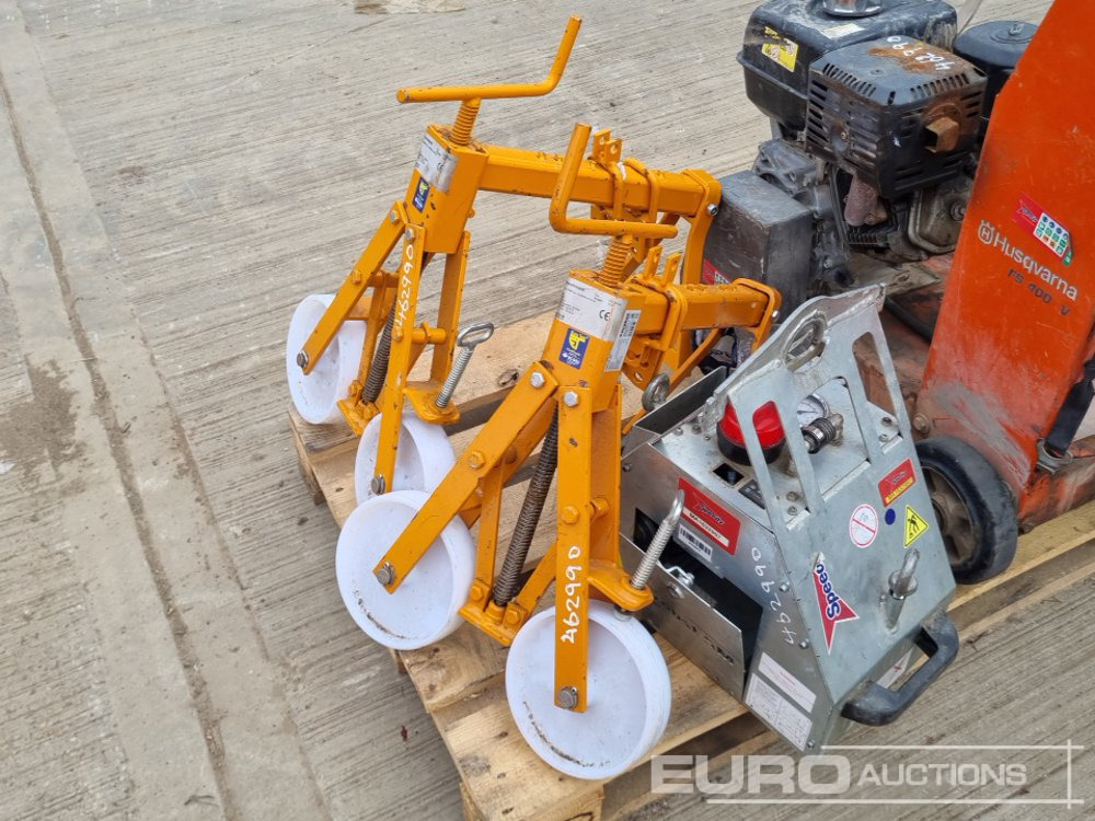 Asphalt machine Husqvarna Walk Behind Petrol Floor Saw, Probst Vacuum Lift & Manhole Cover Lifter (2 of): picture 19