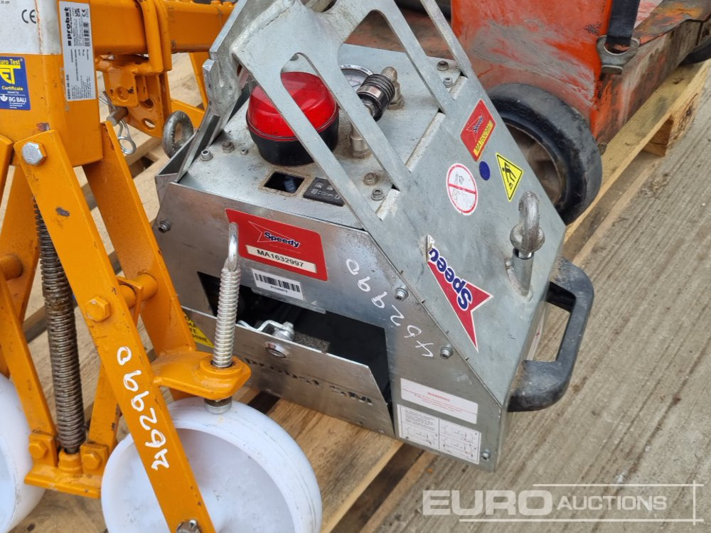 Asphalt machine Husqvarna Walk Behind Petrol Floor Saw, Probst Vacuum Lift & Manhole Cover Lifter (2 of): picture 16