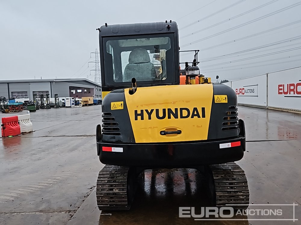 Hyundai R60-7 - Mini excavator: picture 4 Hyundai R60-7 - Mini excavator: picture 4
