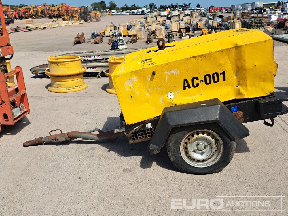 Ingersoll Rand 720 65CFM Single Axle Diesel Compressor, Kubota Engine - Air compressor: picture 2 Ingersoll Rand 720 65CFM Single Axle Diesel Compressor, Kubota Engine - Air compressor: picture 2