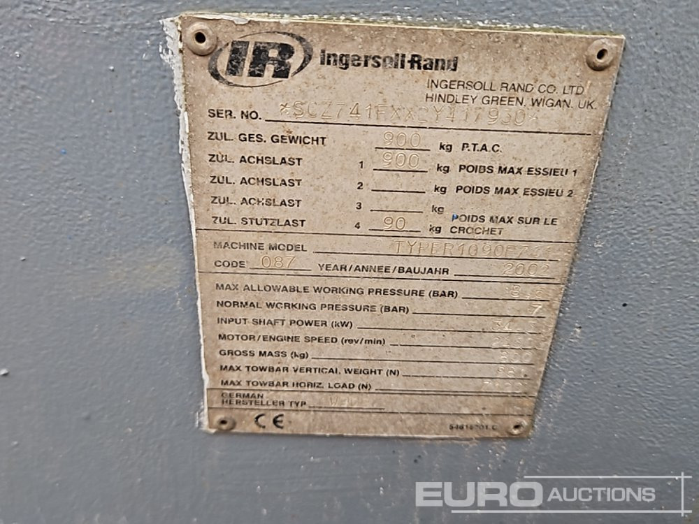 Air compressor Ingersoll Rand R1090F41: picture 29