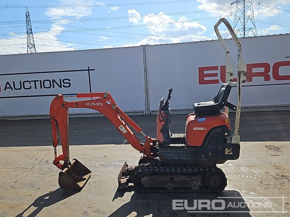 Kubota K008-3 - Mini excavator: picture 2 Kubota K008-3 - Mini excavator: picture 2