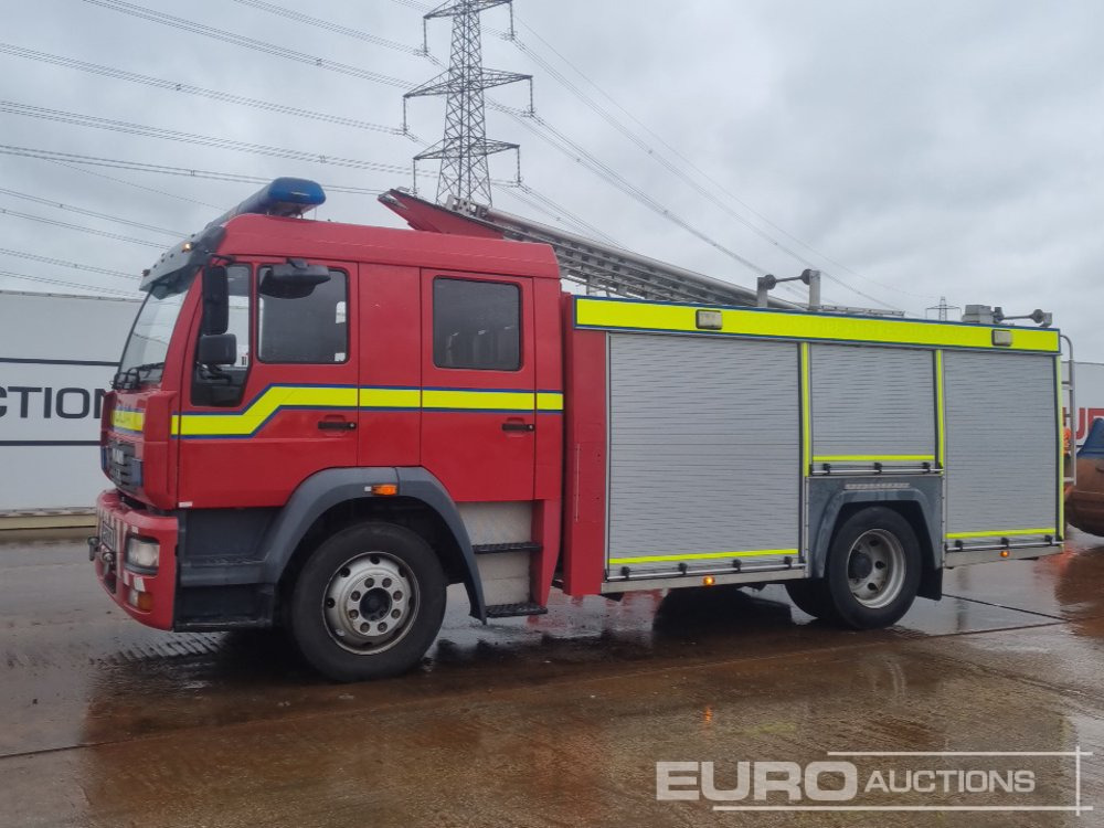 MAN 4x2 Fire Engine, Automatic Gearbox - Fire engine: picture 1 MAN 4x2 Fire Engine, Automatic Gearbox - Fire engine: picture 1