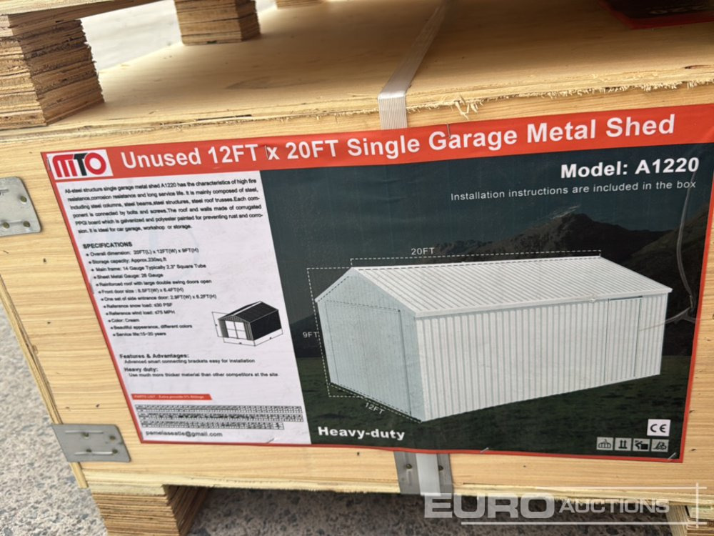 Metal Shed (Cannot Be Reconsigned) - Construction container: picture 1 Metal Shed (Cannot Be Reconsigned) - Construction container: picture 1