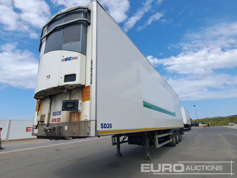Montracon 45' Tri Axle Fridge Trailer, Thermoking SLX400, BPW Axles - Refrigerated semi-trailer: picture 1 Montracon 45' Tri Axle Fridge Trailer, Thermoking SLX400, BPW Axles - Refrigerated semi-trailer: picture 1
