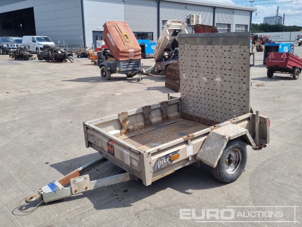Pike Single Axle Traffic Light Trailer - Plant trailer: picture 1 Pike Single Axle Traffic Light Trailer - Plant trailer: picture 1