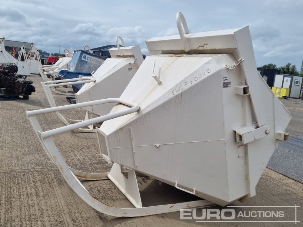 Secatol 1500 Litre Concrete Skip to suit Crane - Tipping skip: picture 4 Secatol 1500 Litre Concrete Skip to suit Crane - Tipping skip: picture 4