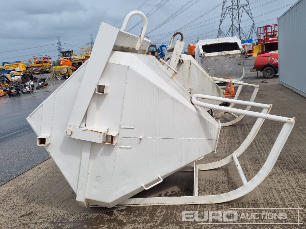 Secatol 1500 Litre Concrete Skip to suit Crane - Tipping skip: picture 2 Secatol 1500 Litre Concrete Skip to suit Crane - Tipping skip: picture 2