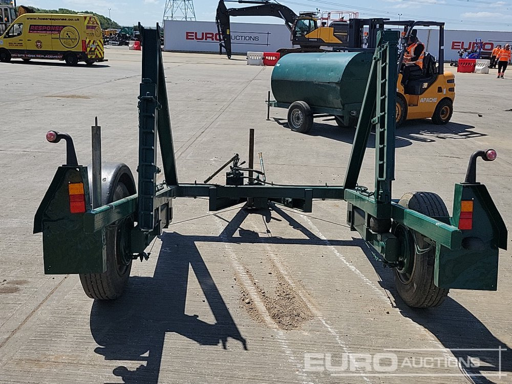 Single Axle Cable Drum Trailer - Plant trailer: picture 4 Single Axle Cable Drum Trailer - Plant trailer: picture 4