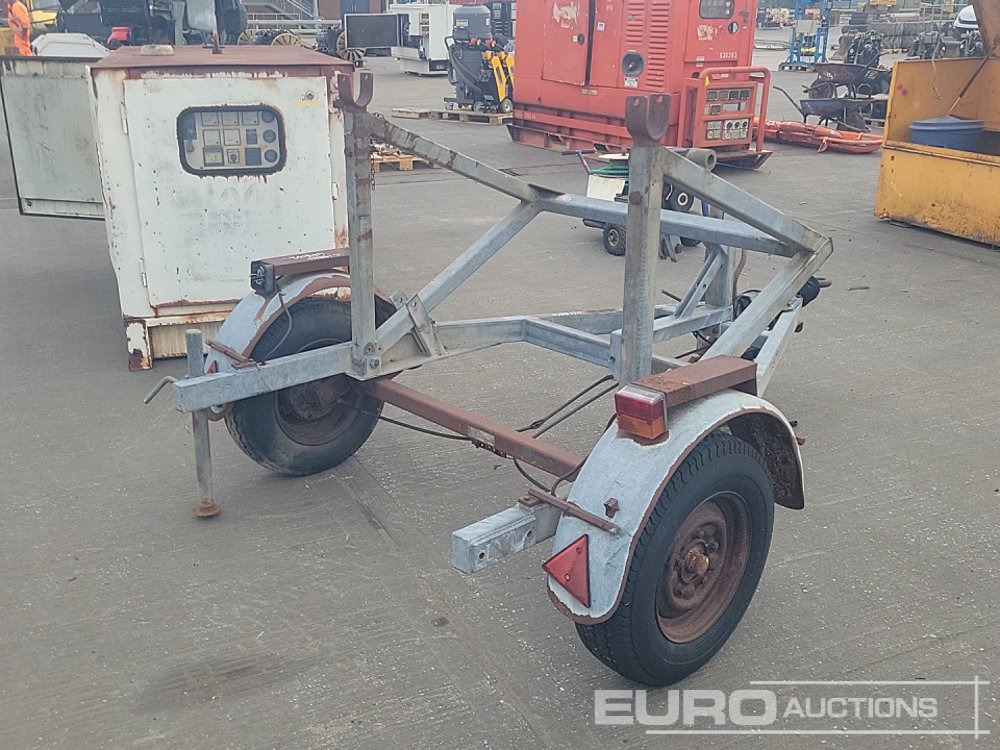 Single Axle Cable Reel Trailer - Plant trailer: picture 5 Single Axle Cable Reel Trailer - Plant trailer: picture 5