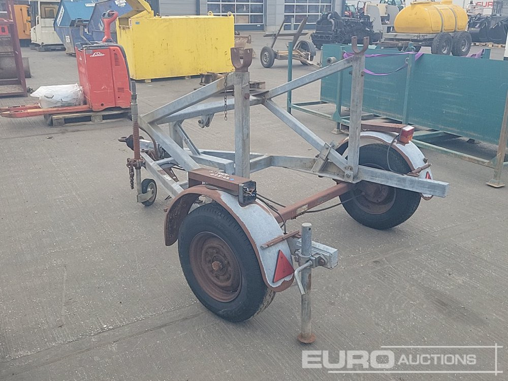 Single Axle Cable Reel Trailer - Plant trailer: picture 3 Single Axle Cable Reel Trailer - Plant trailer: picture 3