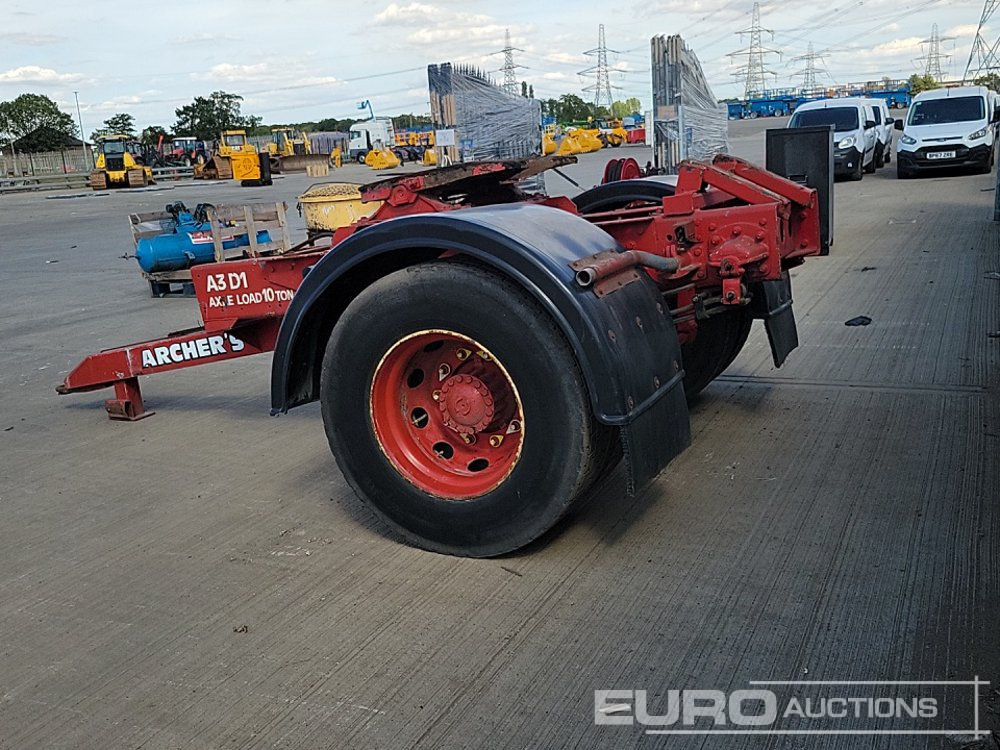 Single Axle Draw Bar Dolly - Dolly trailer: picture 3 Single Axle Draw Bar Dolly - Dolly trailer: picture 3