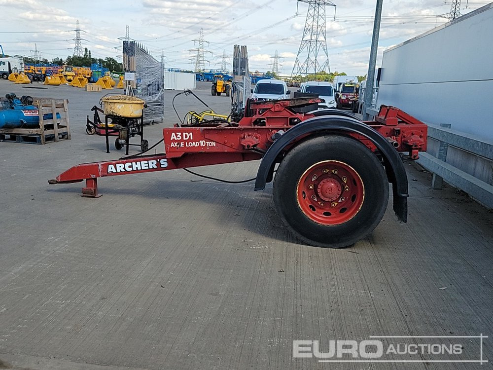 Single Axle Draw Bar Dolly - Dolly trailer: picture 2 Single Axle Draw Bar Dolly - Dolly trailer: picture 2